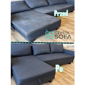 Czyszczenie sofy