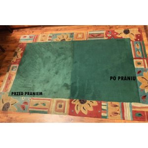 Pranie dywanu