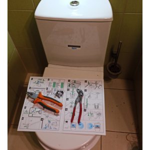 Usługa polegająca na podłączeniu WC